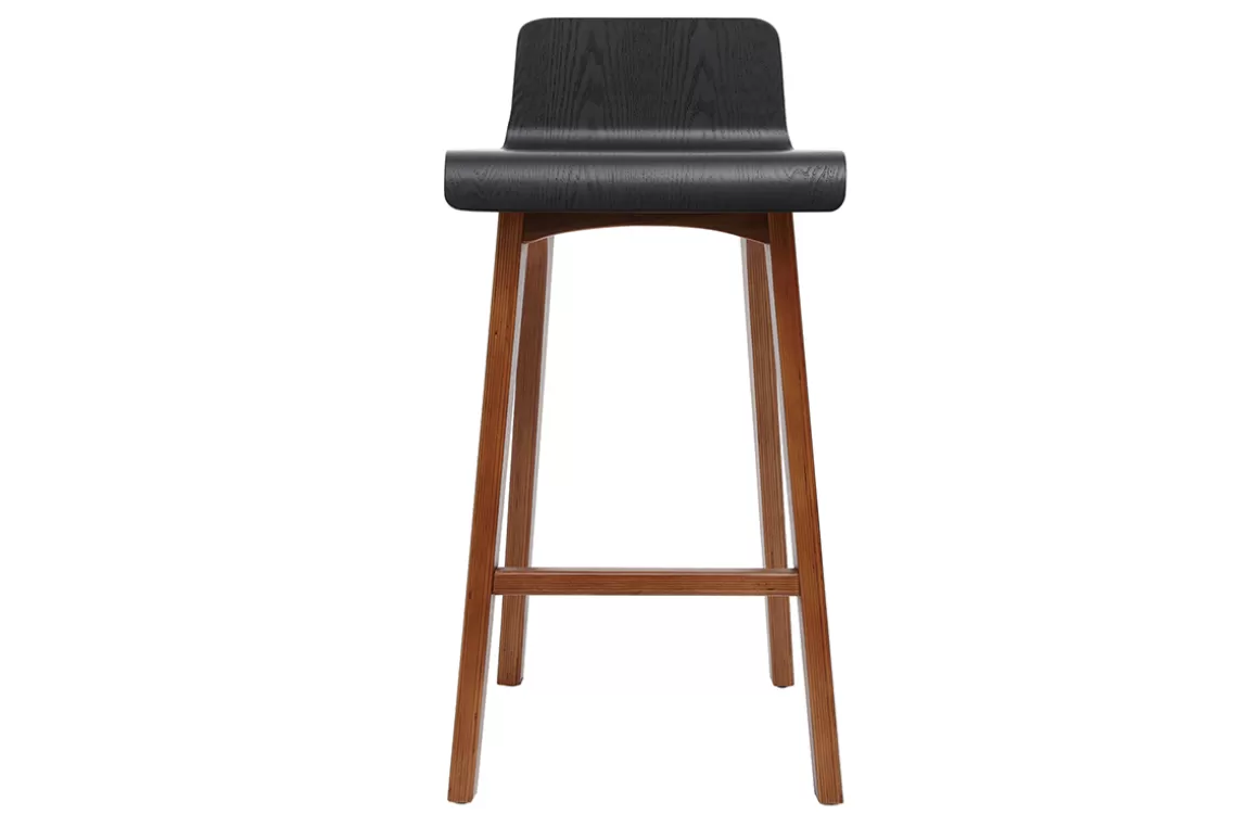 Miliboo Barhocker Schwarz 65 cm BALTIK