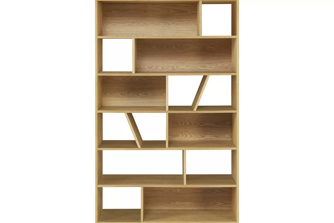 Miliboo Bücherregal mdf Esche Furnier AZTEQUE