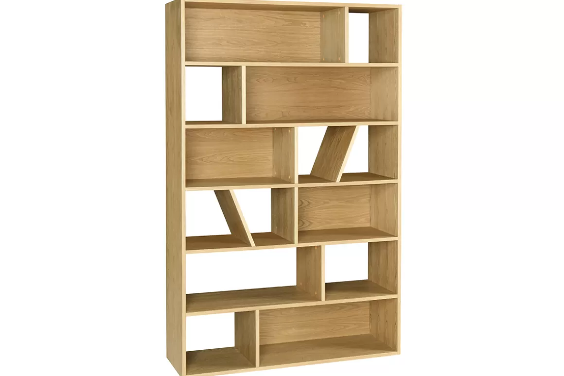 Miliboo Bücherregal mdf Esche Furnier AZTEQUE