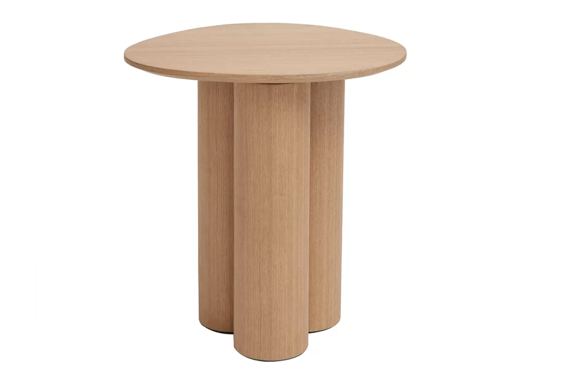 Miliboo Beistelltisch aus hellem Holz HOLLEN