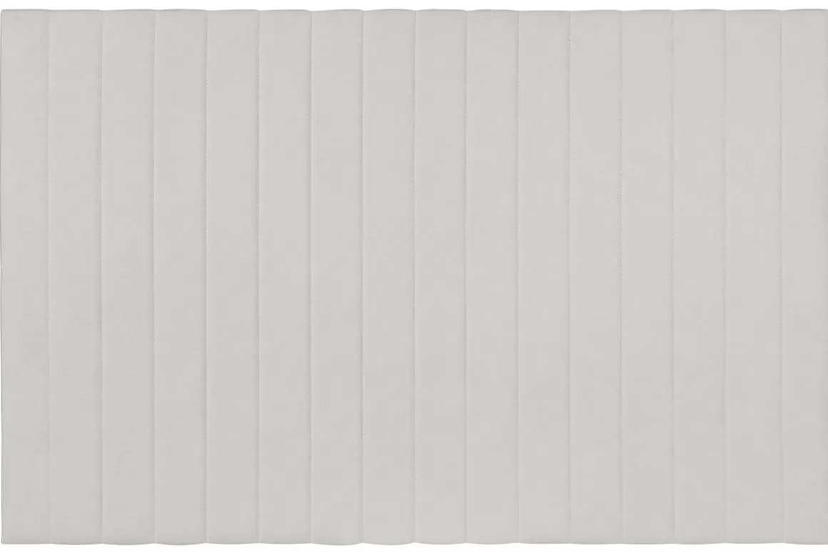 Miliboo Bettkopfteil Stoff naturbeige 170 cm NEHA