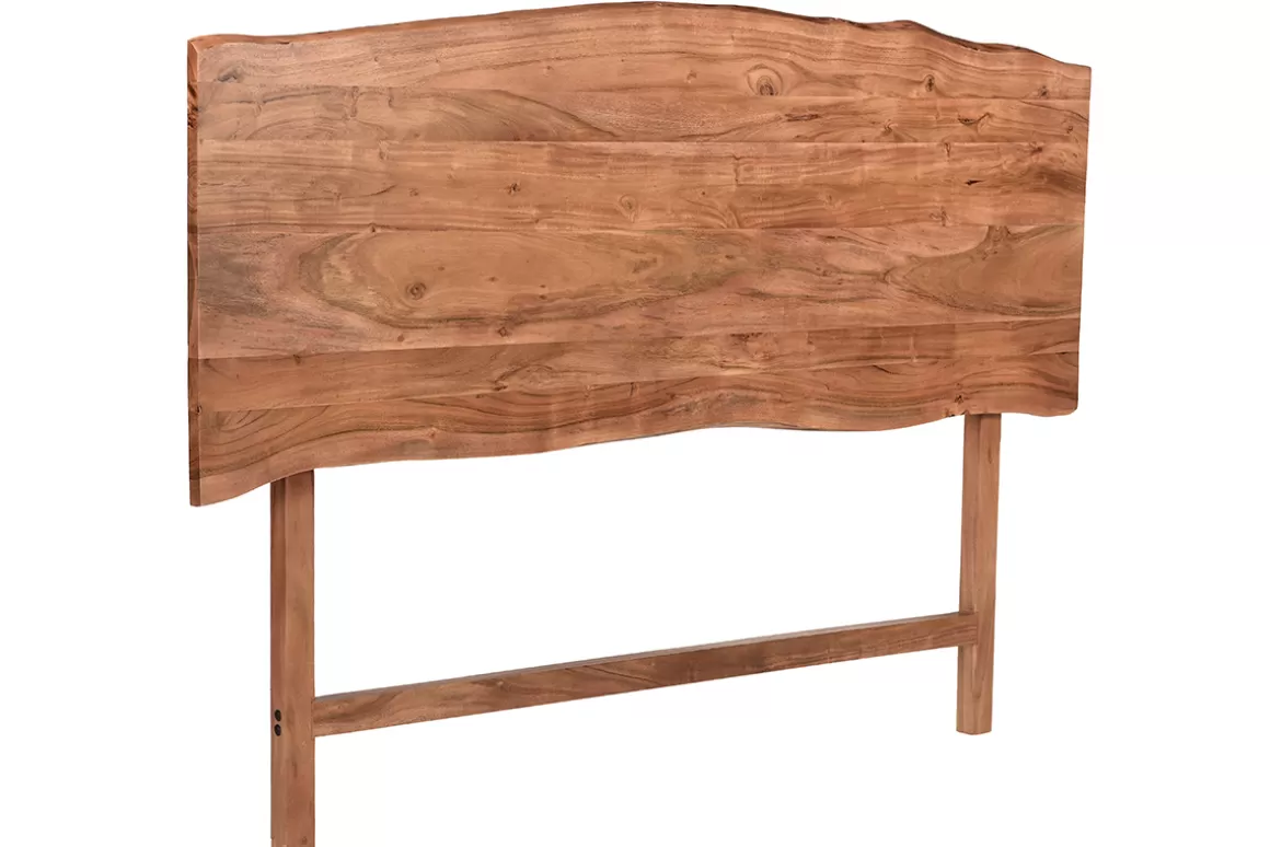 Miliboo Bettkopfteil zum Aufstellen aus Massivholz B160 cm BOHEMIAN