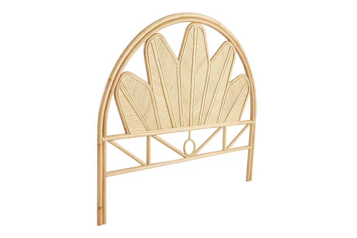 Miliboo Dekoratives Bettkopfteil aus Rattan B160 cm NALAH