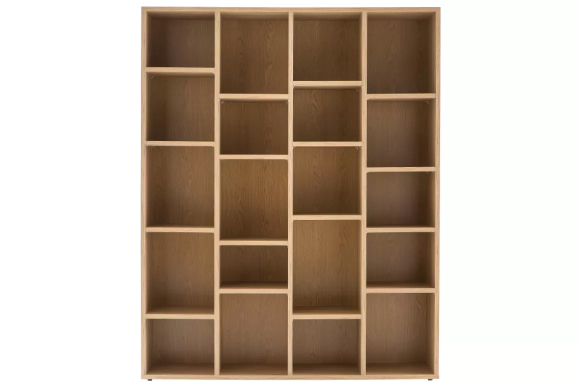 Miliboo Design-Bücherregal Holz eichefarben RYTHM