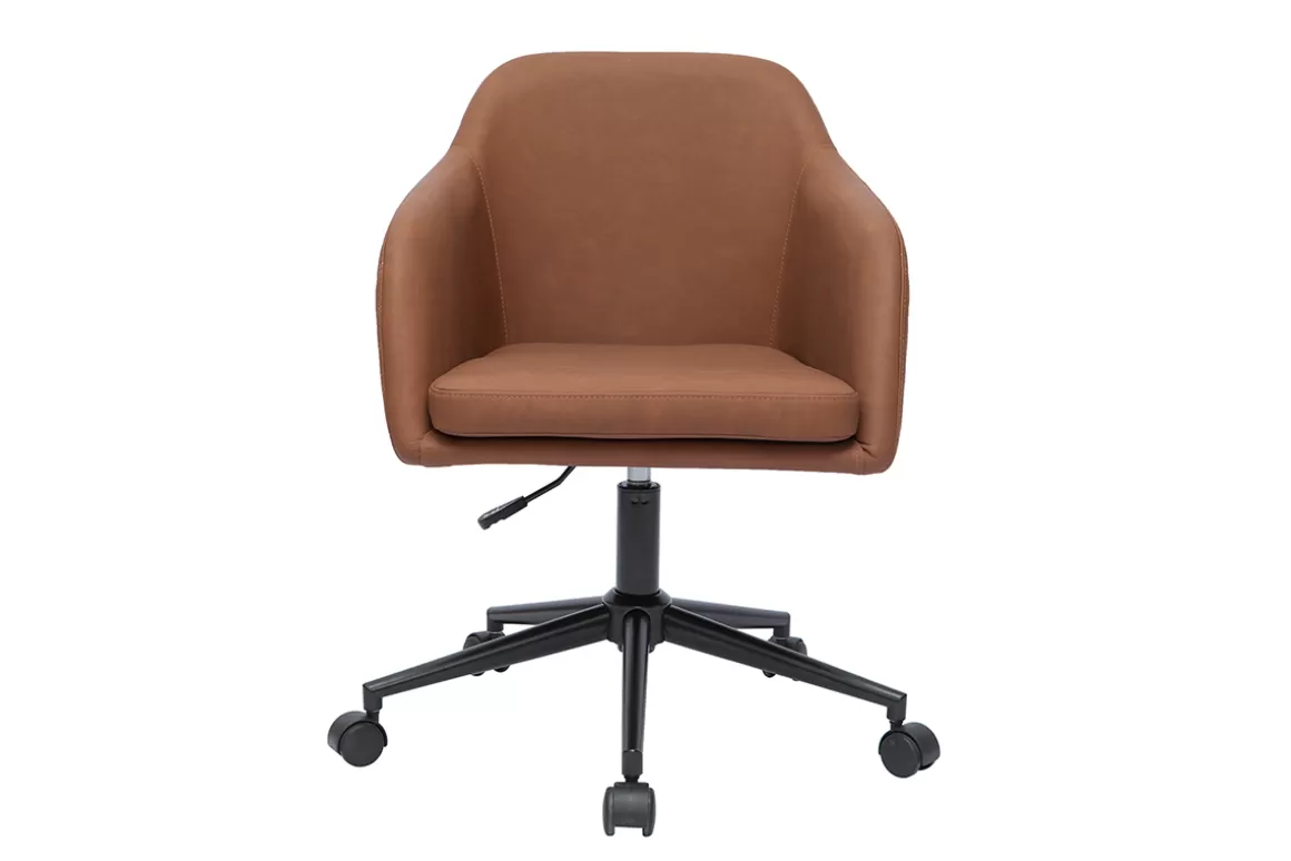 Miliboo Design-Bürostuhl braun DOUG