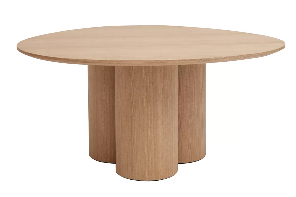 Miliboo Design-Couchtisch aus hellem Holz HOLLEN