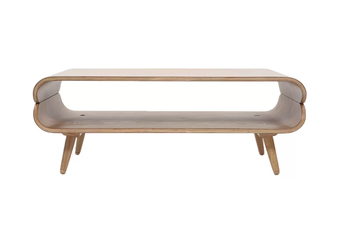 Miliboo Design-Couchtisch Eschenholz TAKLA