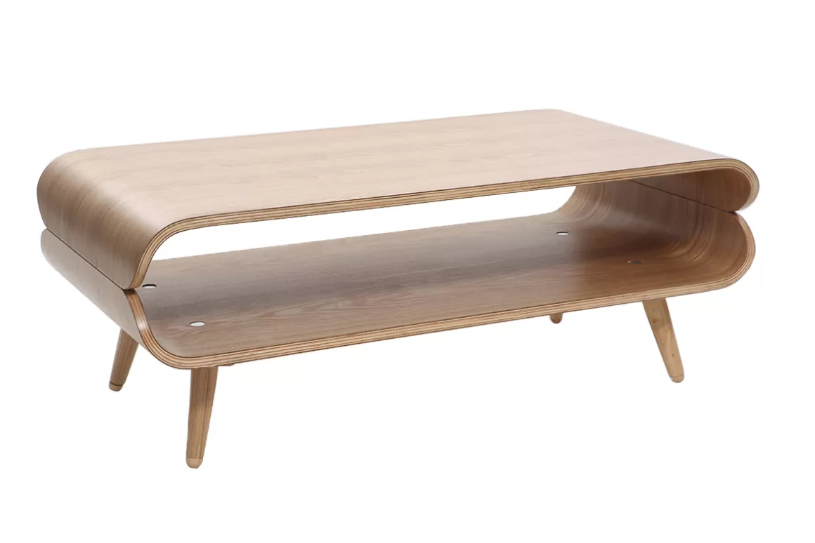 Miliboo Design-Couchtisch Eschenholz TAKLA