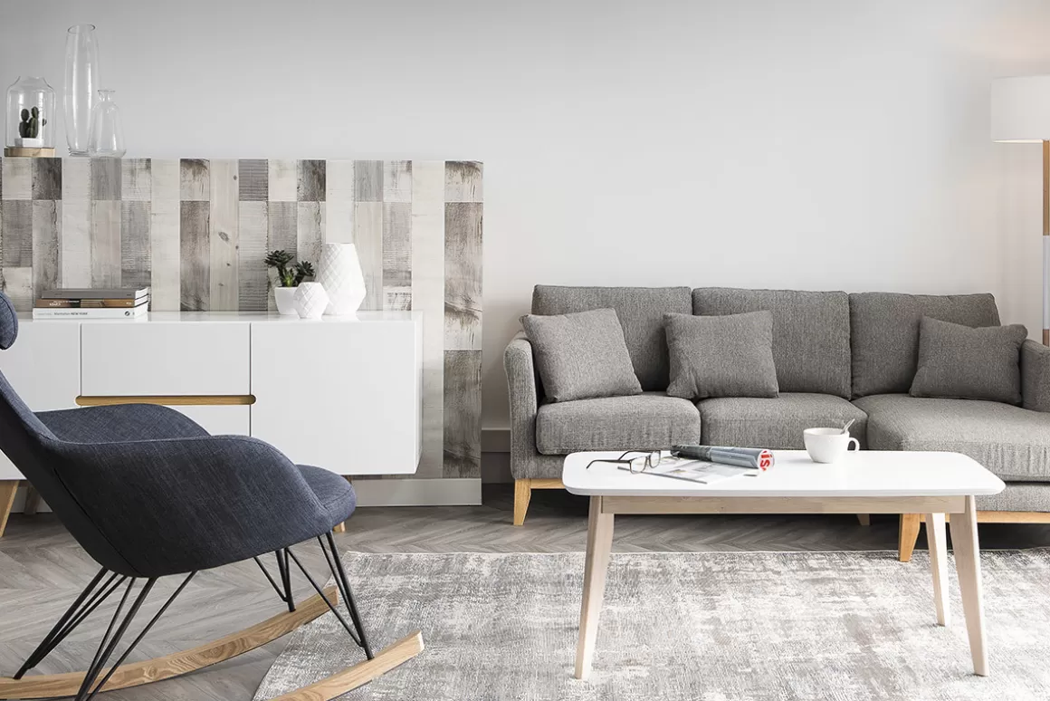 Miliboo Design-Couchtisch LEENA