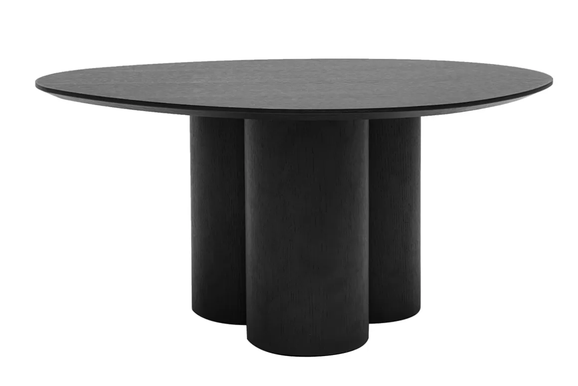 Miliboo Design-Couchtisch Schwarz HOLLEN