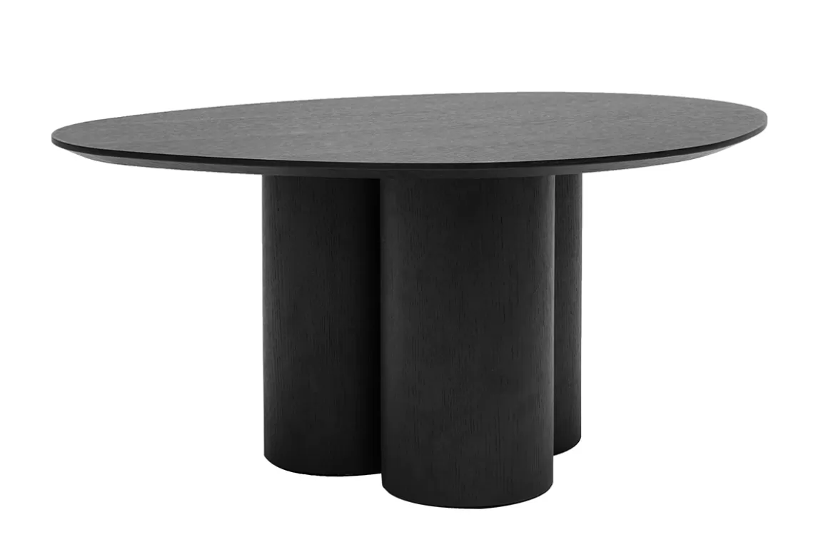 Miliboo Design-Couchtisch Schwarz HOLLEN