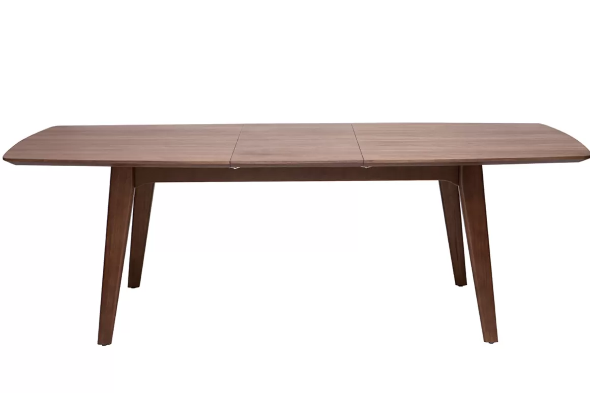 Miliboo Design-Esstisch ausziehbar Nussbaum L180-230 FIFTIES