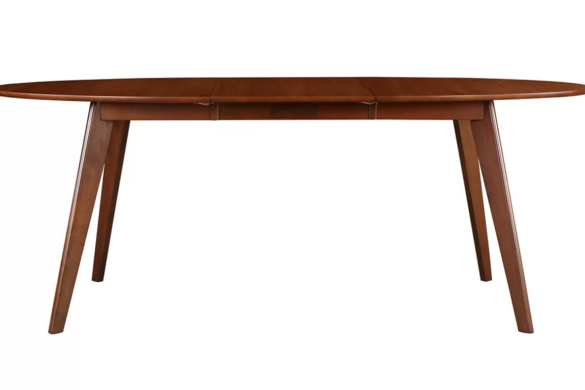 Miliboo Design-Esstisch ausziehbar Nussbaum L150-200 MARIK