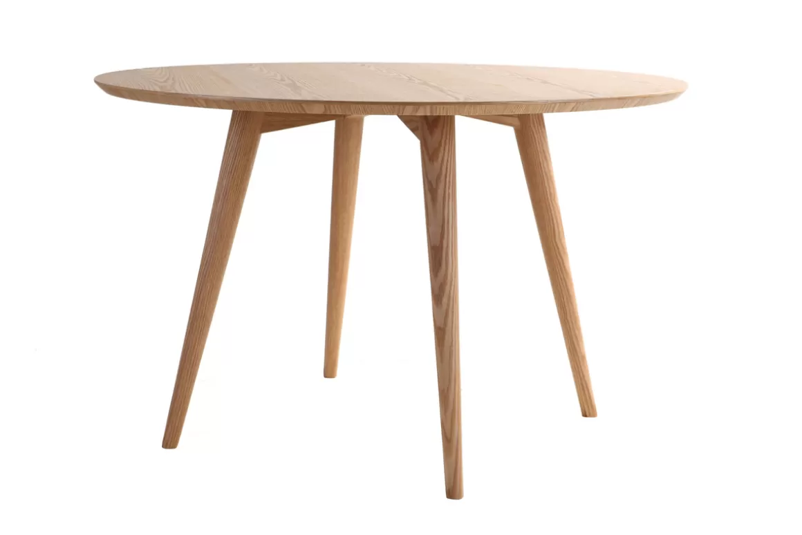 Miliboo Design-Esstisch Esche D120 LIVIA