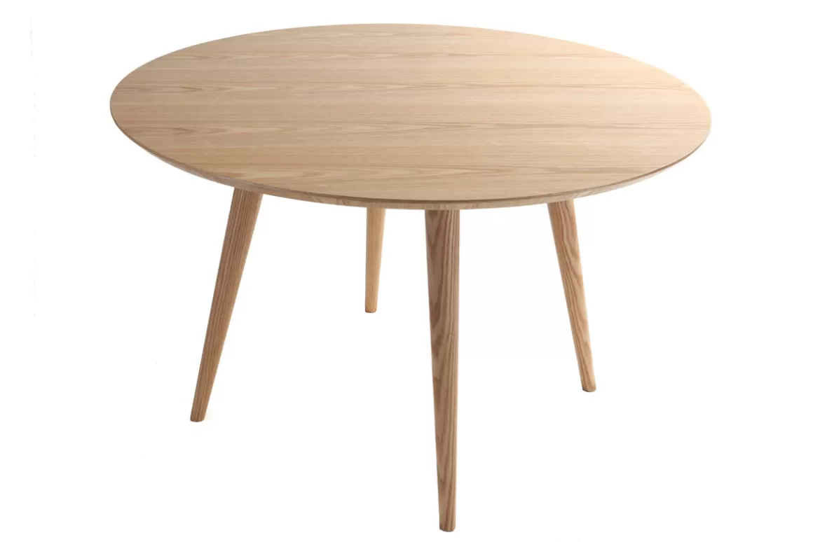 Miliboo Design-Esstisch Esche D120 LIVIA