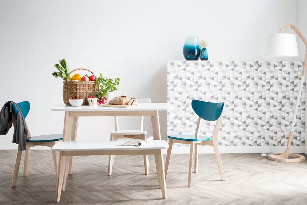 Miliboo Design-Esstisch L120 LEENA