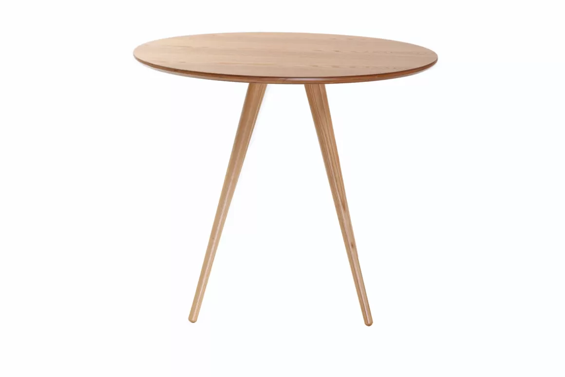 Miliboo Design-Esstisch rund Eschenholz D90 ARTIK