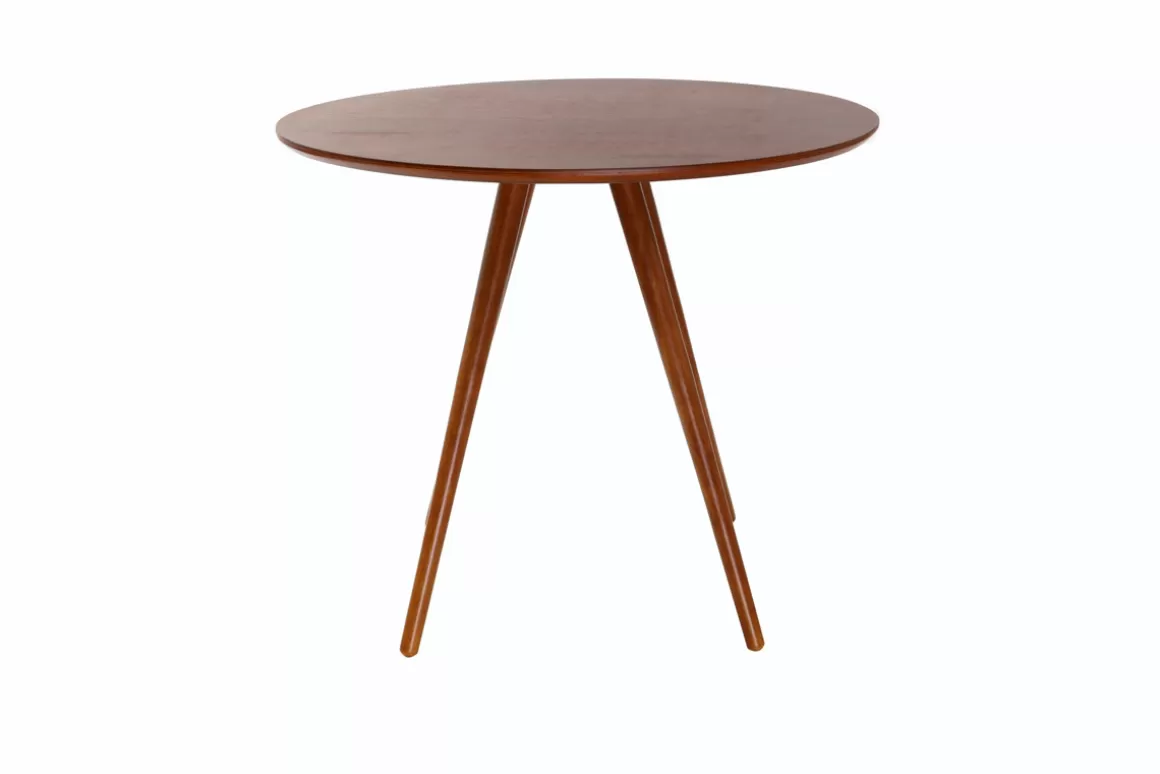 Miliboo Design-Esstisch rund Nussbaum D90 ARTIK