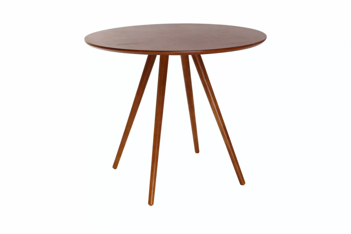 Miliboo Design-Esstisch rund Nussbaum D90 ARTIK