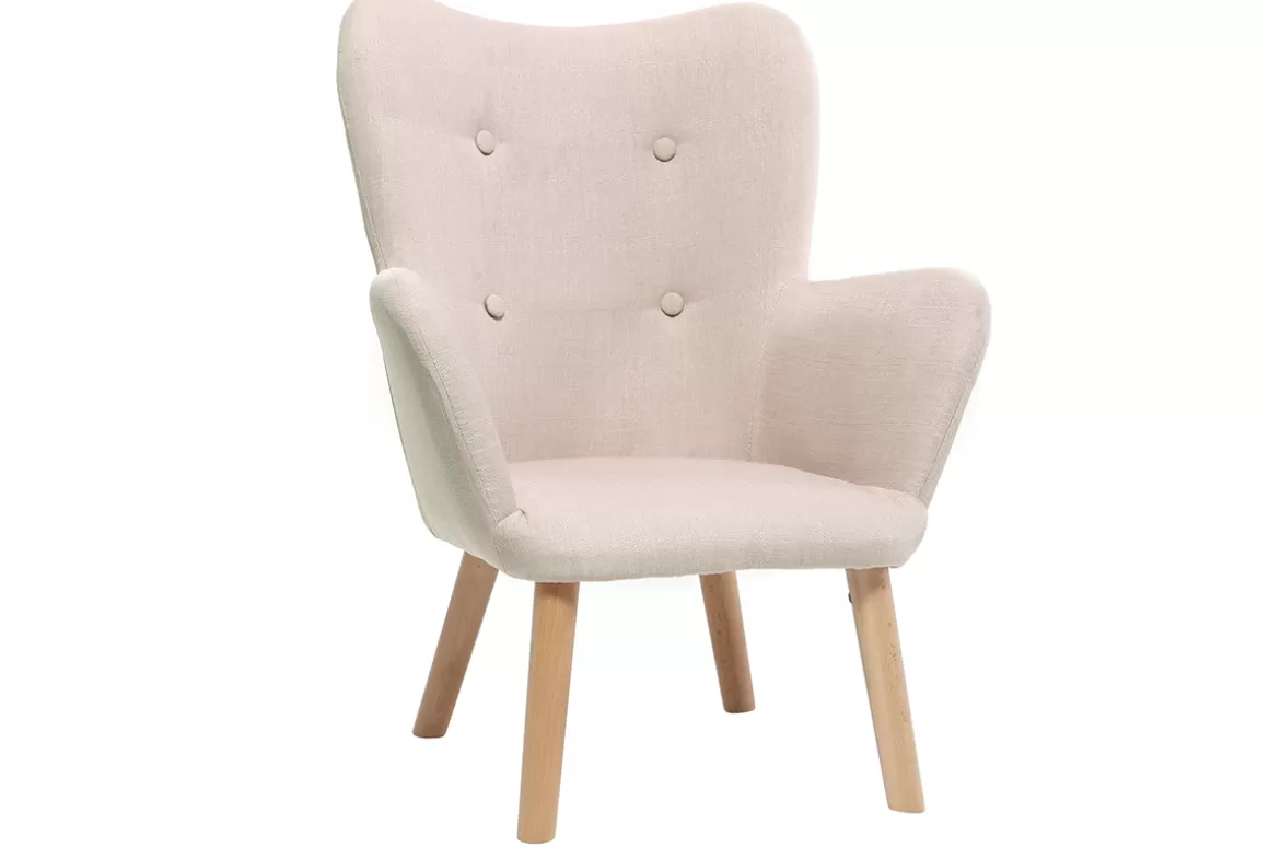 Kinder Miliboo Design-Kindersessel Rosa BABY BRISTOL