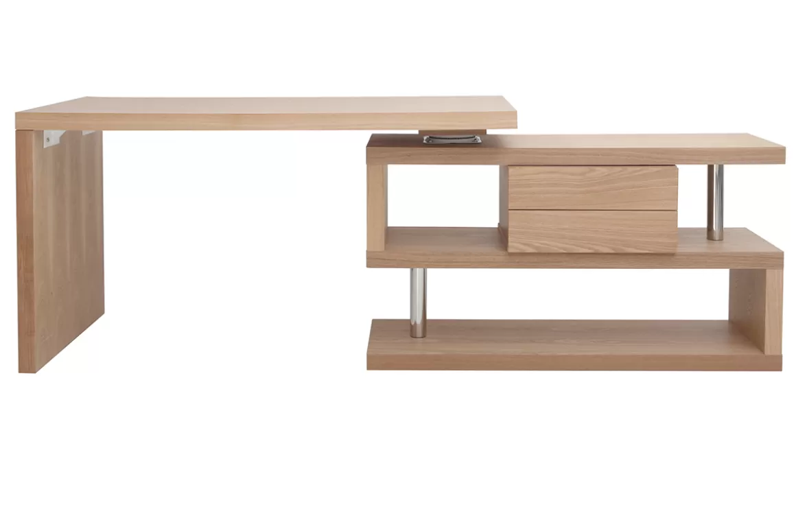 Miliboo Design-Schreibtisch MAX Holz abnehmbar