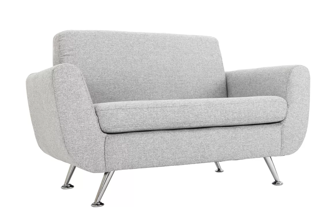Miliboo Design-Sofa 2 Plätze Grau PURE