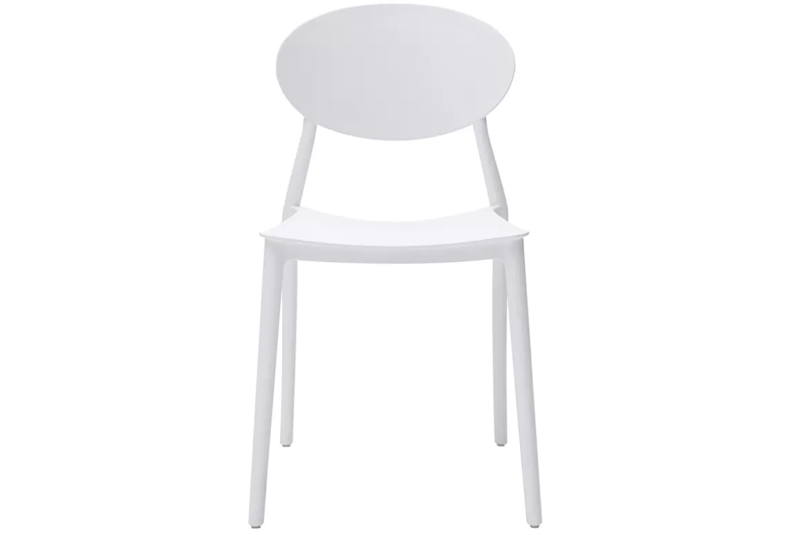 Miliboo 2 Design-Stühle Grau Polypropylen ANNA
