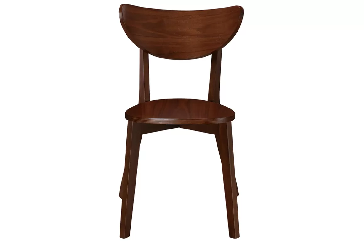Miliboo Design-Stühle Nussbaum LEENA (2er-Set)