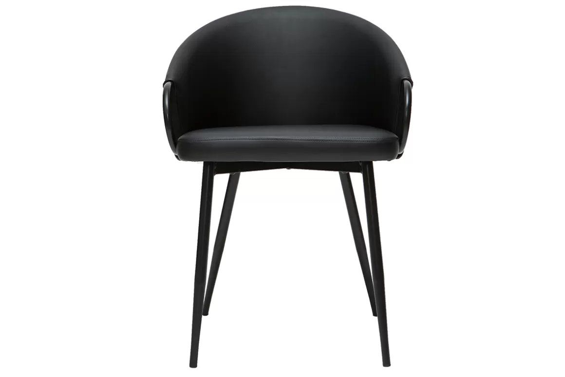 Miliboo Design-Stuhl schwarz PRECIO