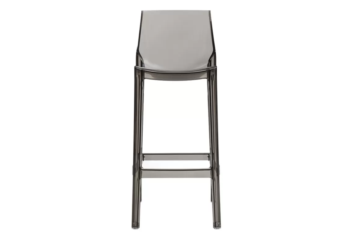 Miliboo 2er-Set Design-Barhocker Rauchgrau YLAK
