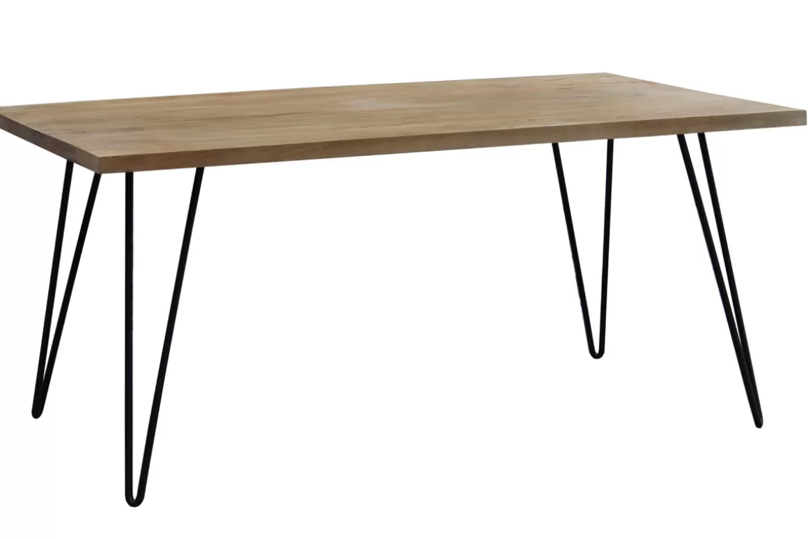 Miliboo Esstisch aus massivem Mangoholz L160 cm VIBES