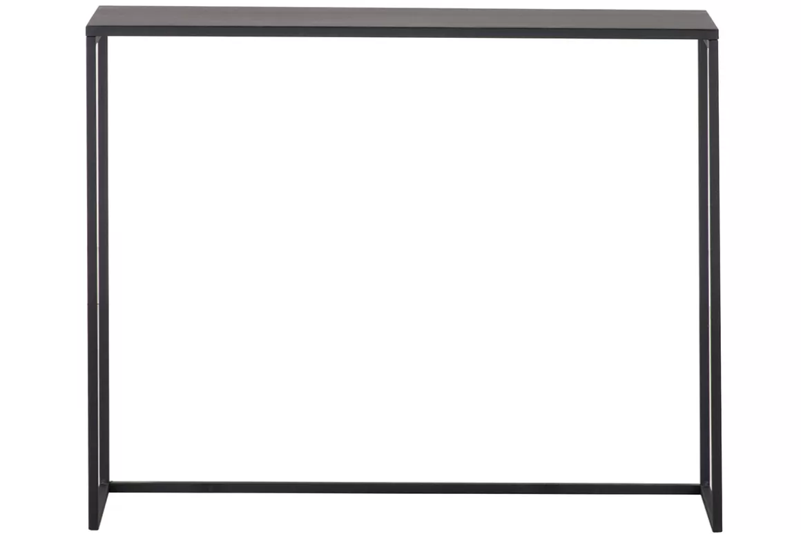 Miliboo Industrielle Konsole schwarzes Metall L100 cm KARL
