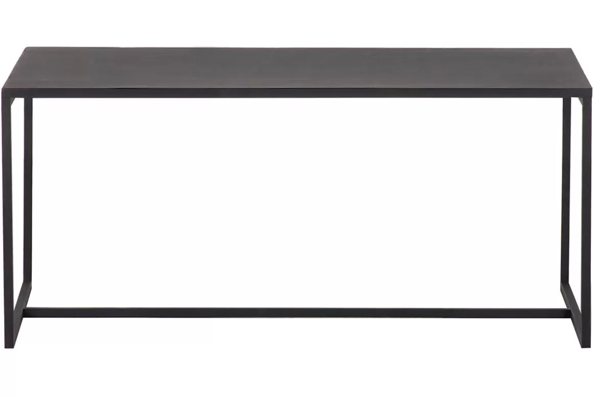 Miliboo Industrieller Couchtisch KARL schwarzes Metall