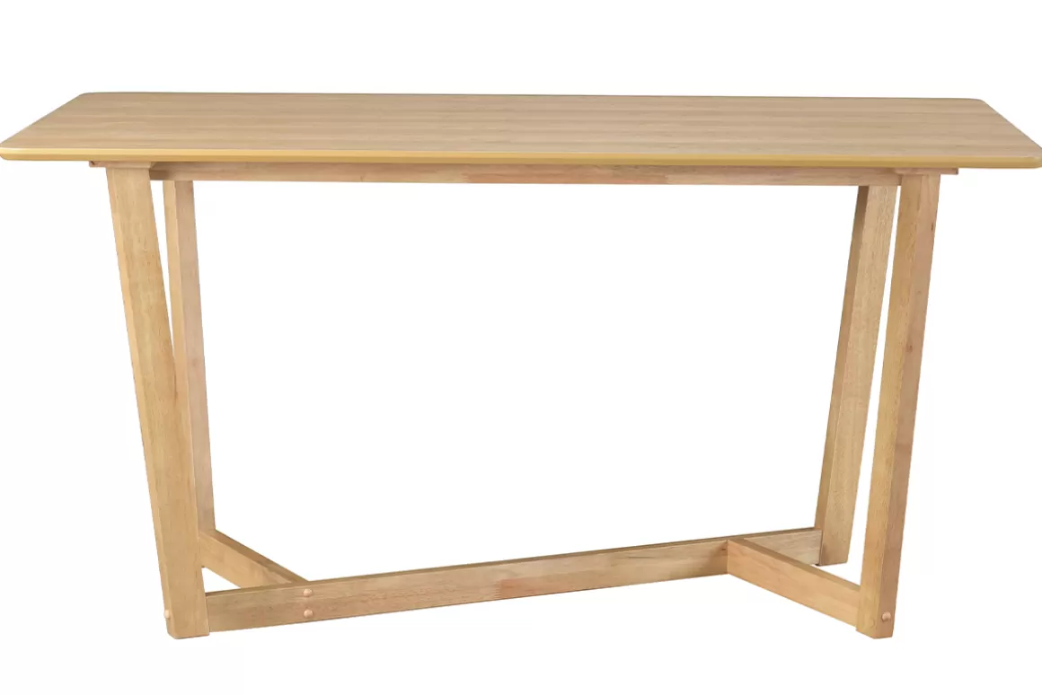 Miliboo Rechteckiger Design-Tisch aus hellem Holz L150 cm KOUK