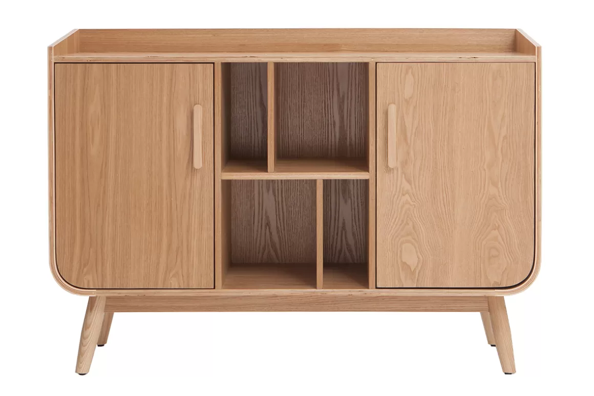 Miliboo Sideboard Vintage Holz Nussbaum HALLEN