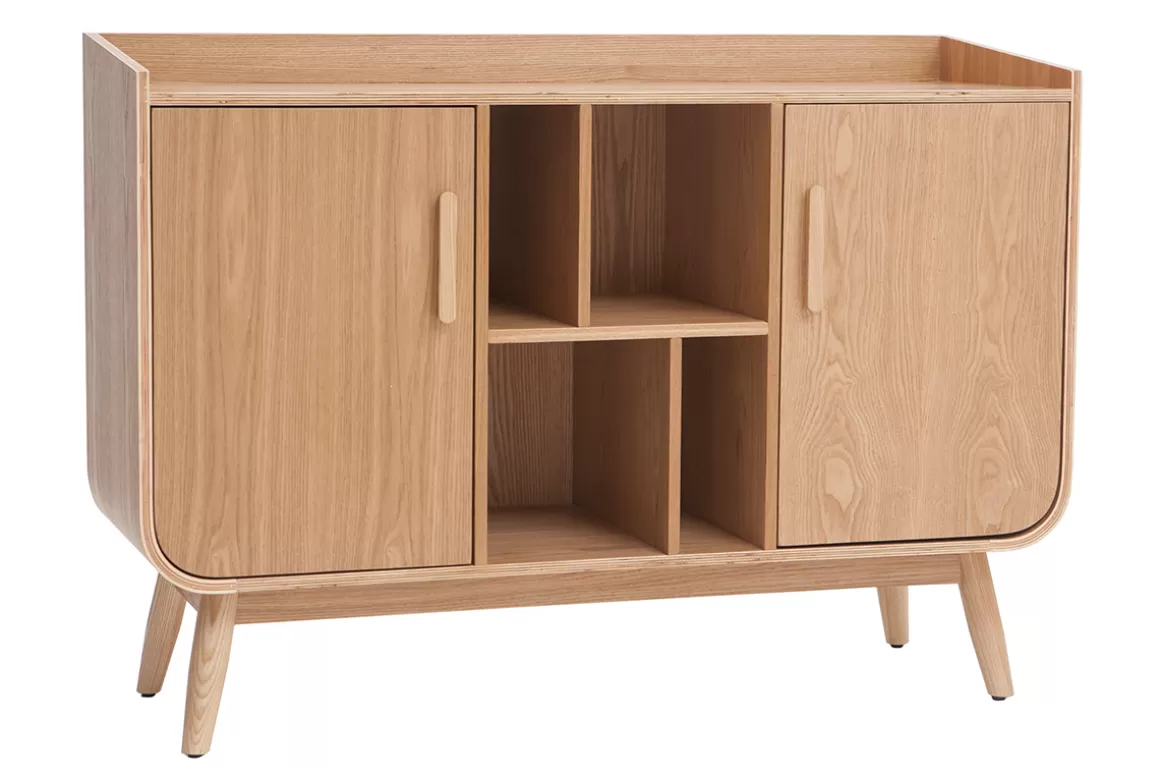 Miliboo Sideboard Vintage Holz Nussbaum HALLEN