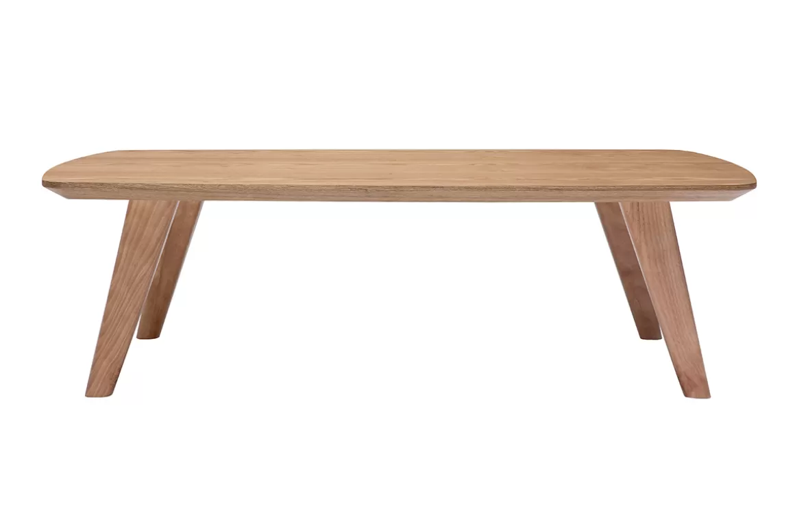 Miliboo Skandinavischer Couchtisch Esche 120 cm FIFTIES
