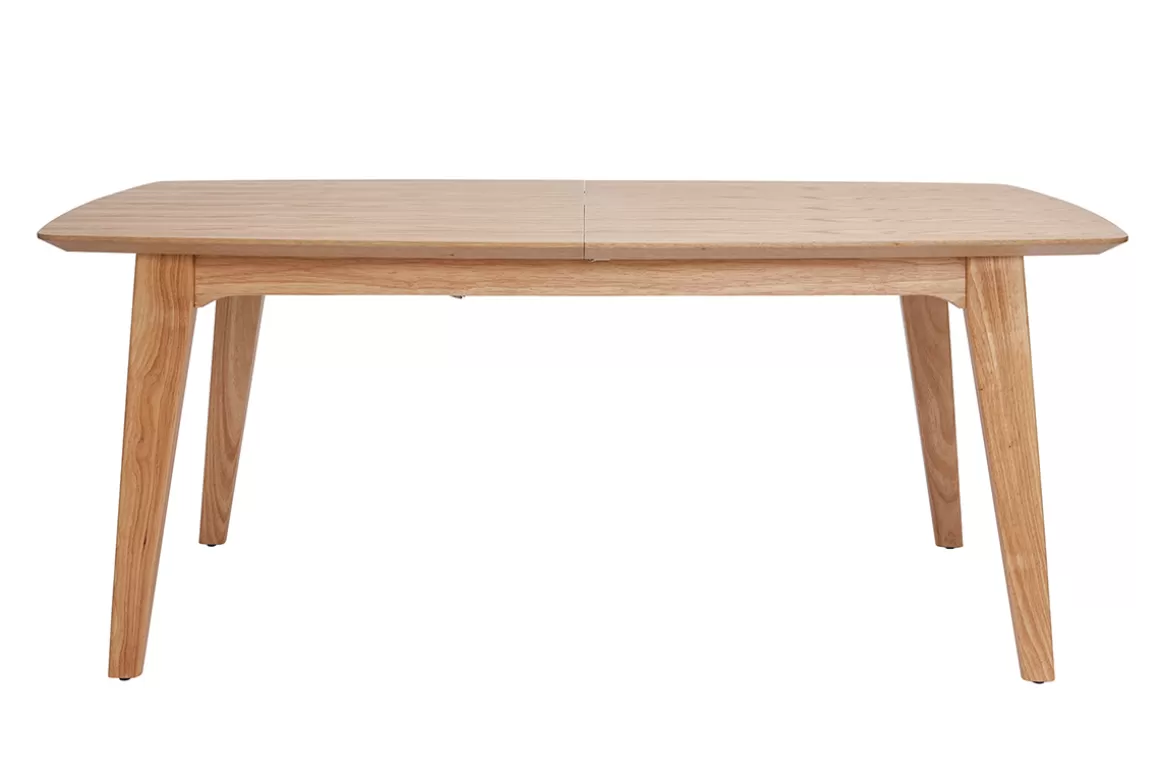 Miliboo Skandinavischer Esstisch ausziehbar Eichenfurnier B 180-230 cm FIFTIES